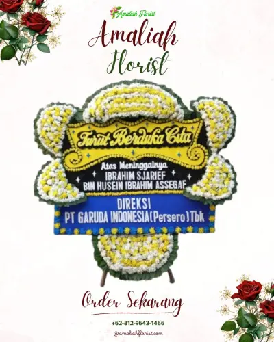 Papan Bunga Duka di Bareng